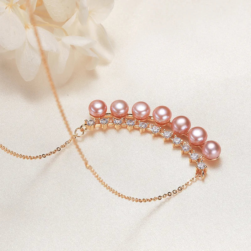 Lustre Pearl Pendant Necklace