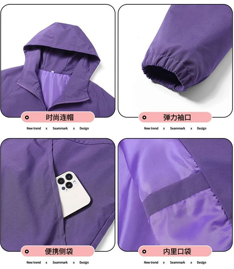 Hooded Lightweight Trench