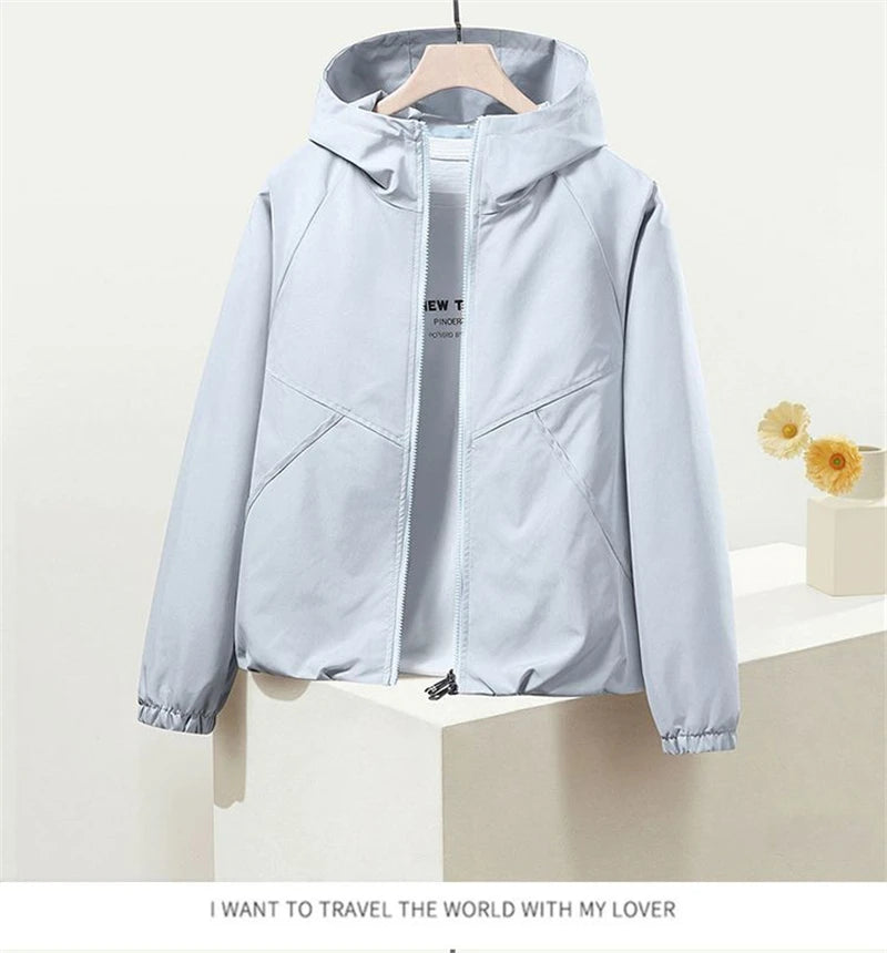Hooded Lightweight Trench