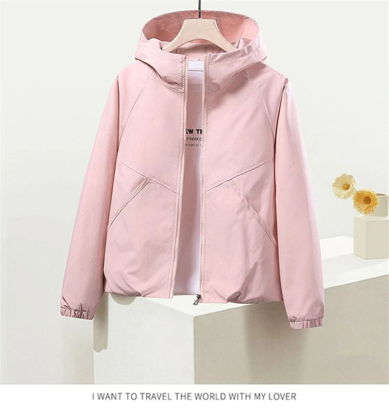 Hooded Lightweight Trench