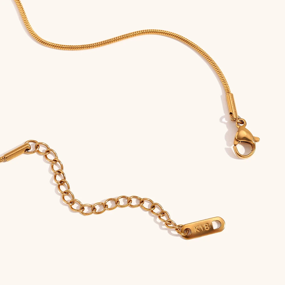 Aurora Bean Pendant Necklace