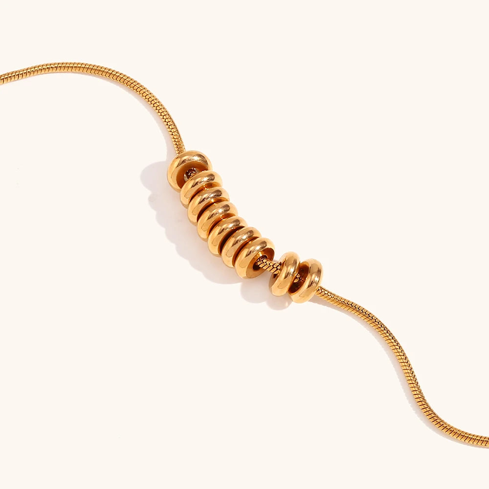 Aurora Bean Pendant Necklace