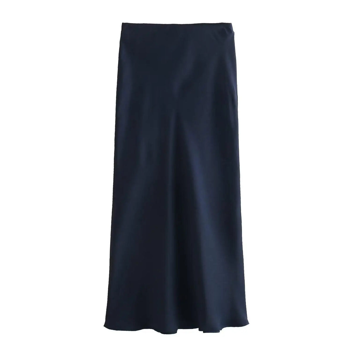 Satin Midi Skirt