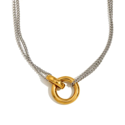 Authentic Nanni – Dualis Minimal Necklace | Stainless Steel