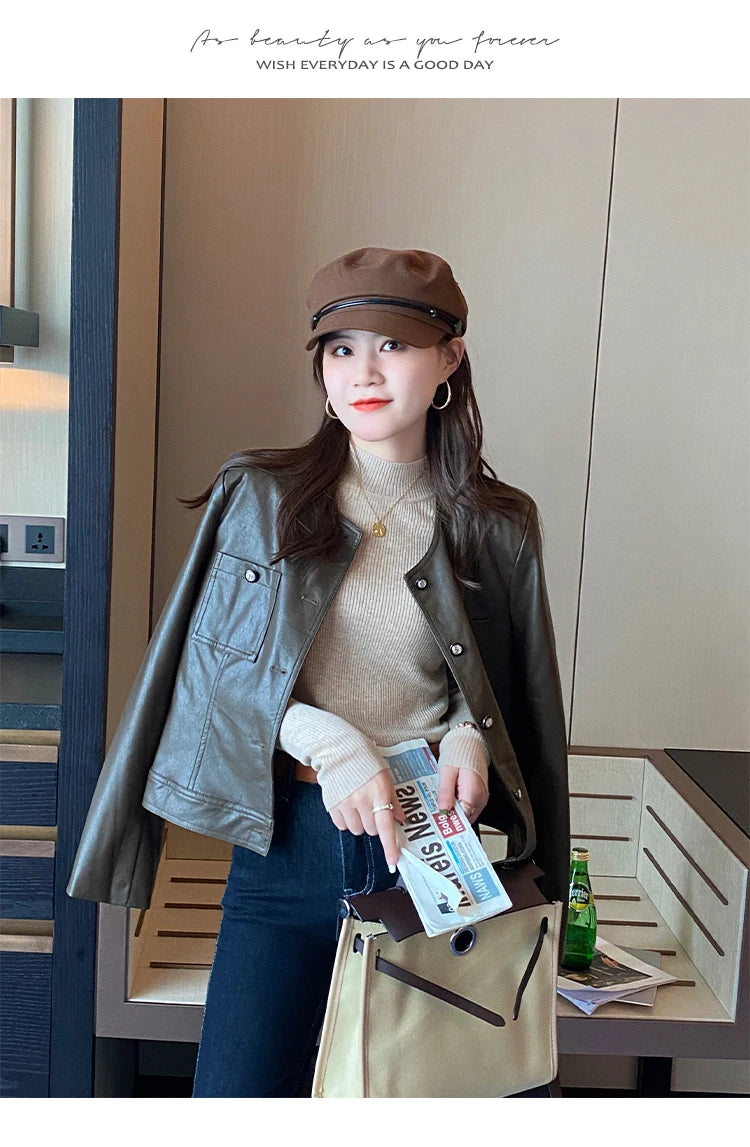 Fine Knit Mock Neck Jumper
