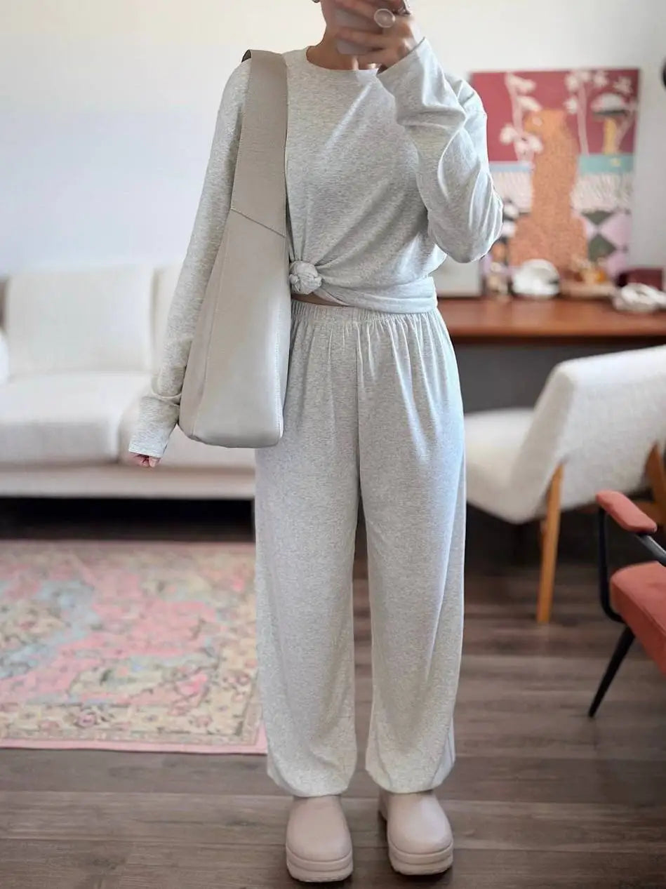 Soft Knit Lounge Co-ord Set