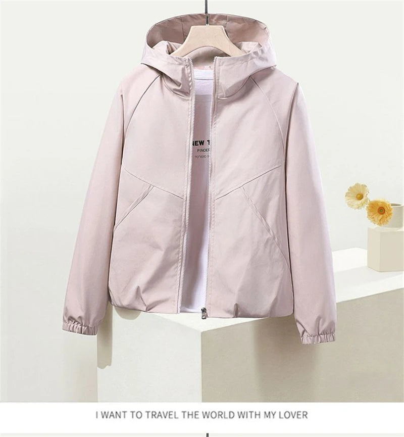 Hooded Lightweight Trench