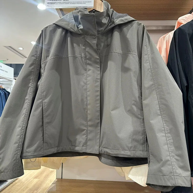 Windproof Hooded Jacket