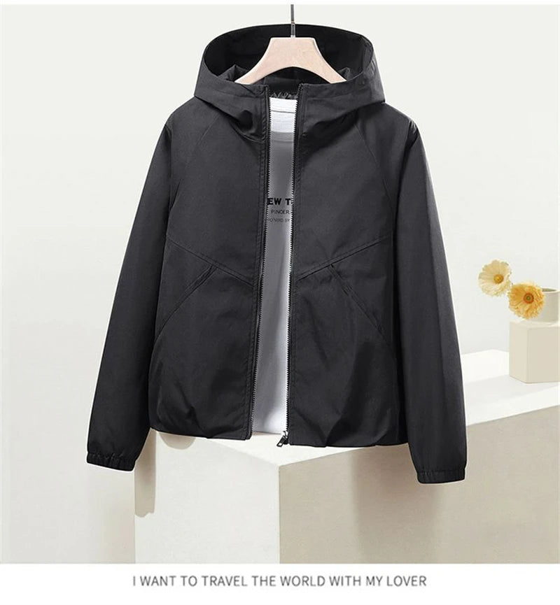 Hooded Lightweight Trench