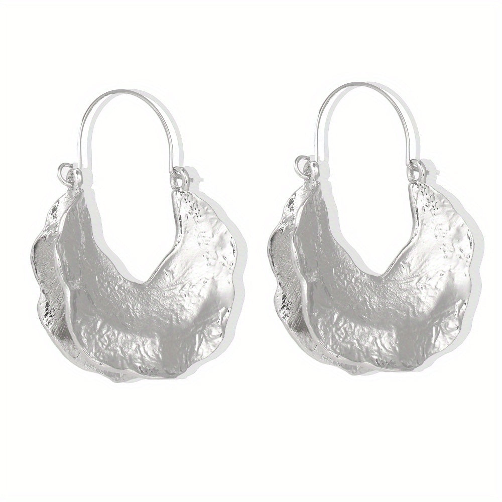 Brincos vintage de liga pesada femininos com geometria punk gótica brincos pendentes